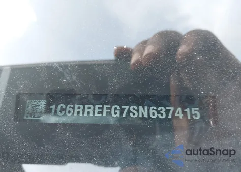 2025 Ram 1500 Lone Star 4X2 5'7 Box from USA, damaged, VIN 1C6RREFG7SN637415